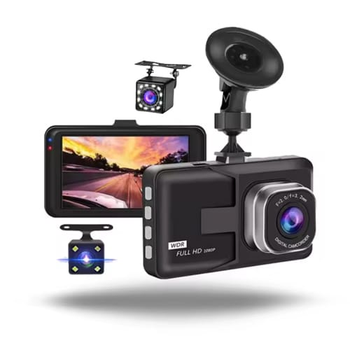 دوربین ثبت وقایع 1080 FULL HD دوربین جلو و عقب (Dash Cam)